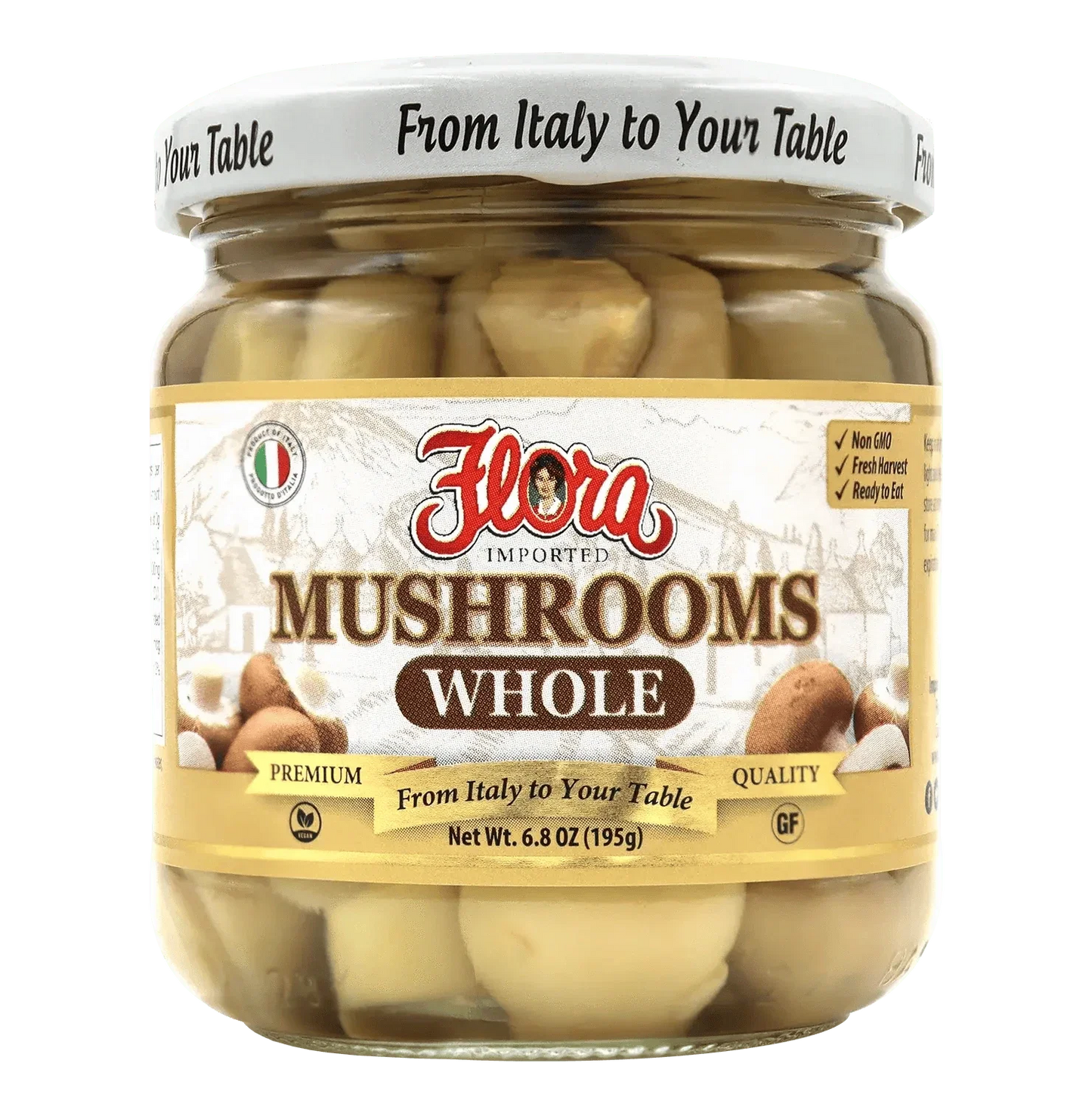 Mushrooms - Whole - 6.8 oz