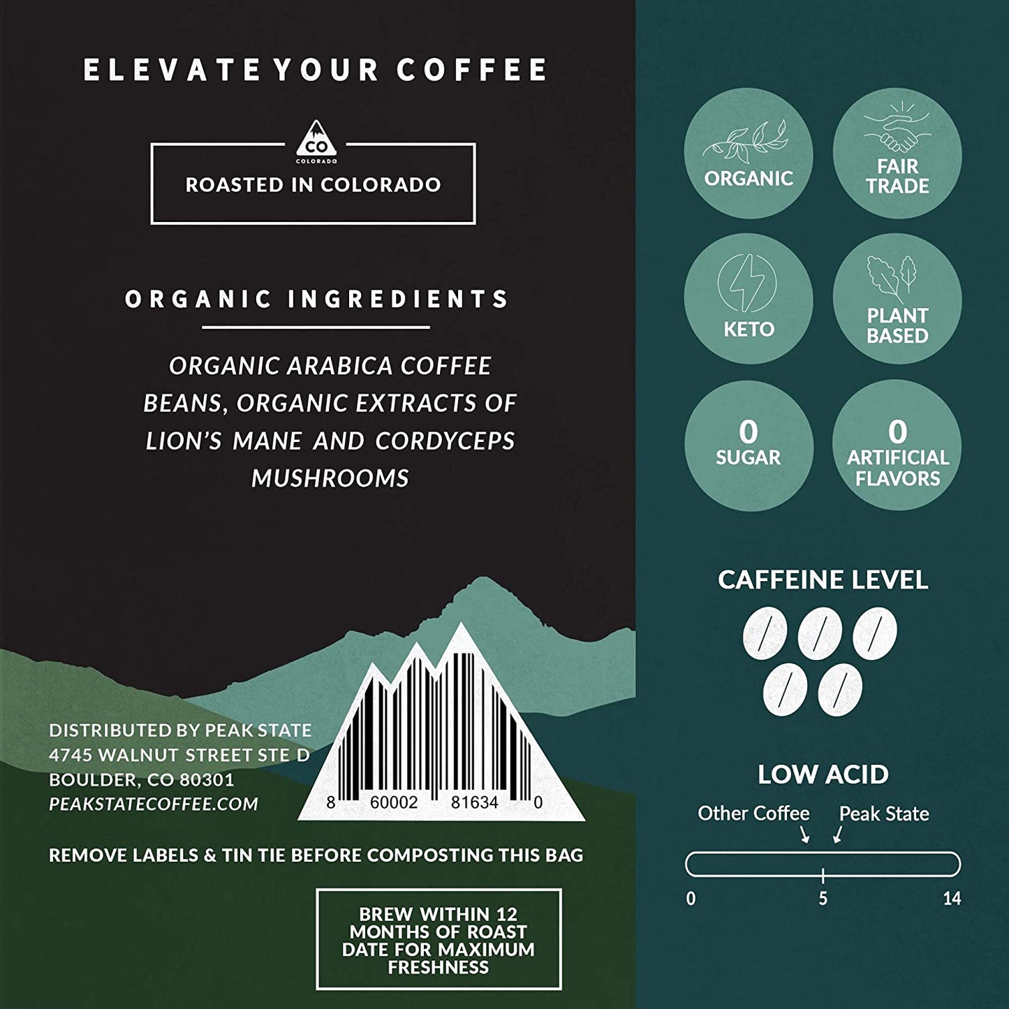 Dark Roast Whole Bean Coffee Blend