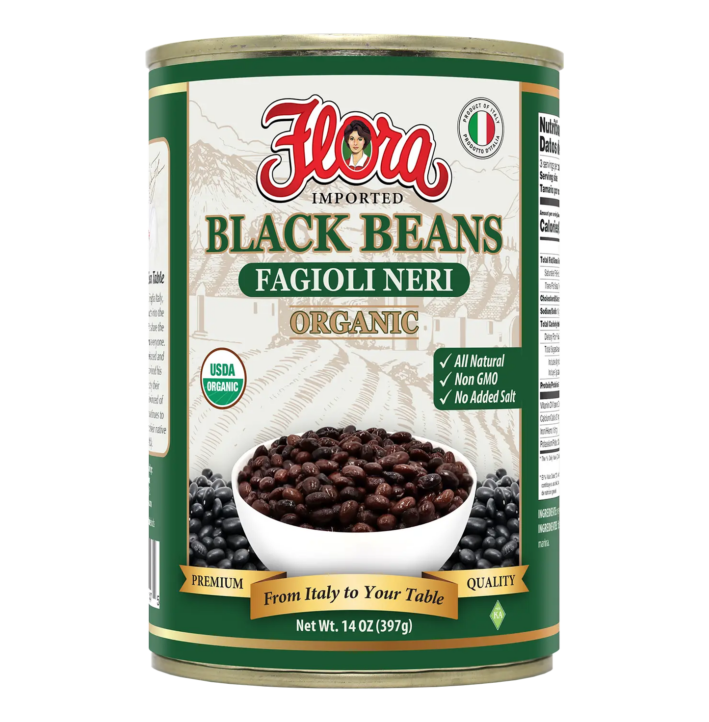 Black Beans - Organic - 14 oz