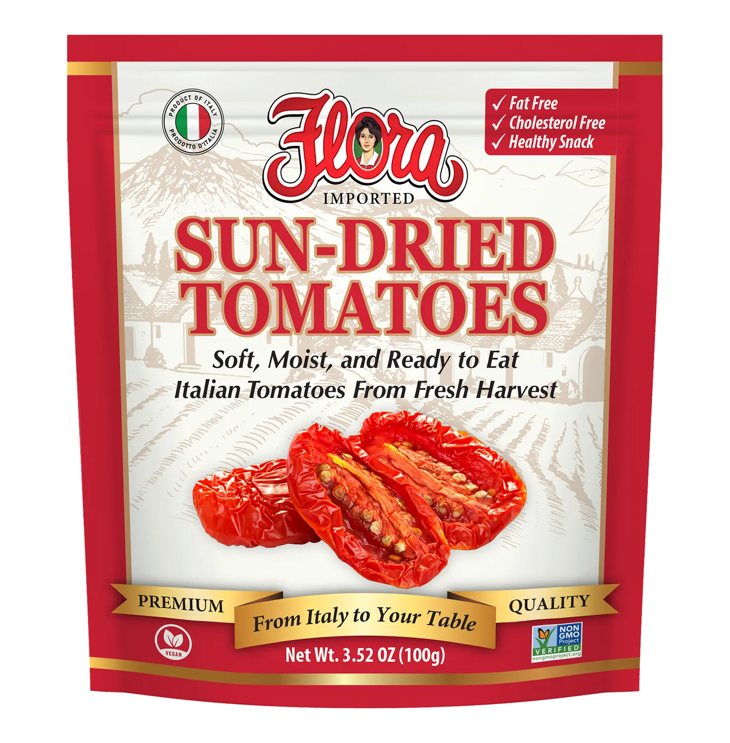 Sun-Dried Tomatoes - Soft & Moist - 3.52 oz