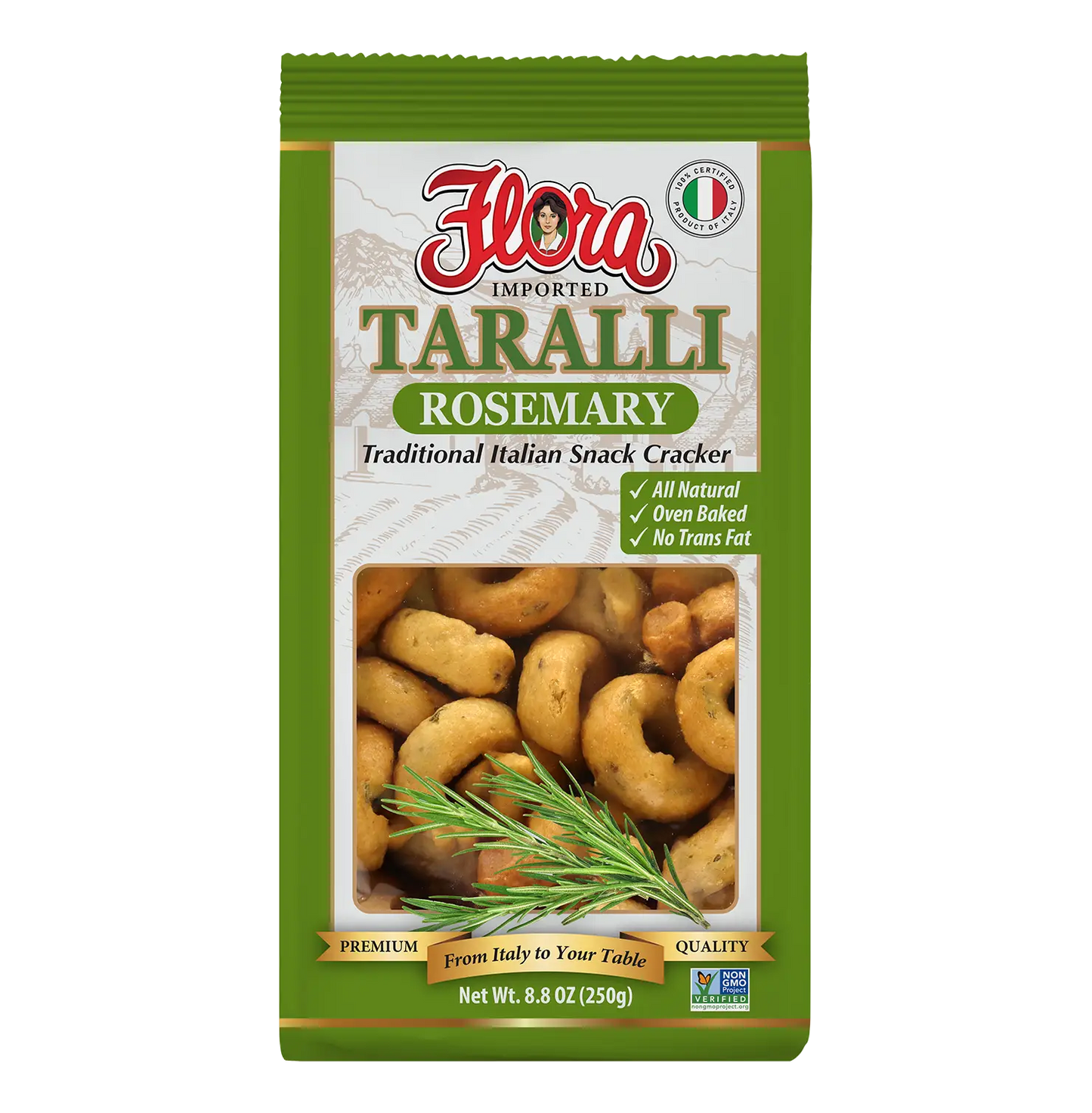 Taralli - Rosemary - 8.8 oz