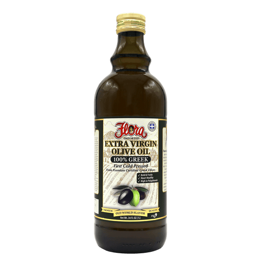 The VIRAL Flora 100% Greek Extra Virgin Olive Oil  -  First Cold Pressed