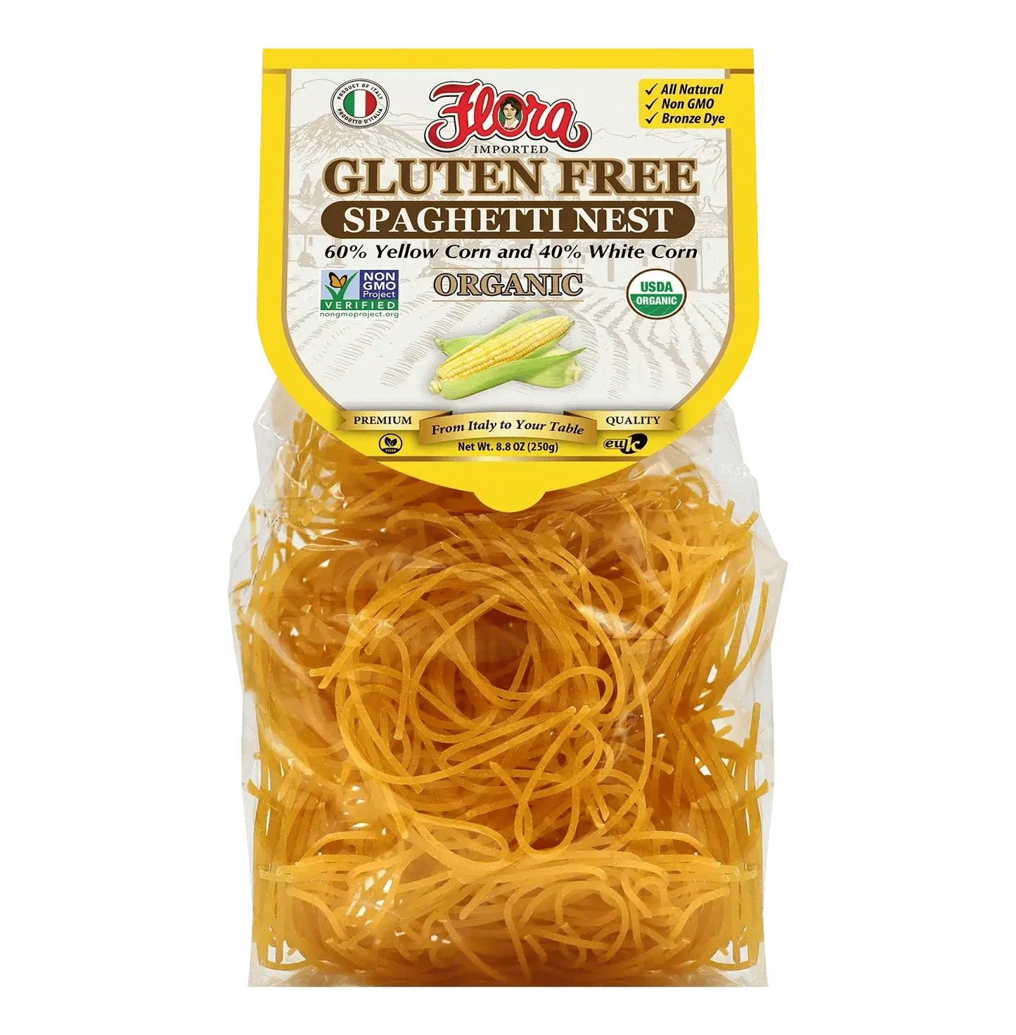 Gluten Free Spaghetti Pasta Nest - Organic - 8.8 oz