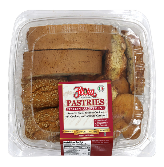 Italian Assortment Pastries - 16 oz