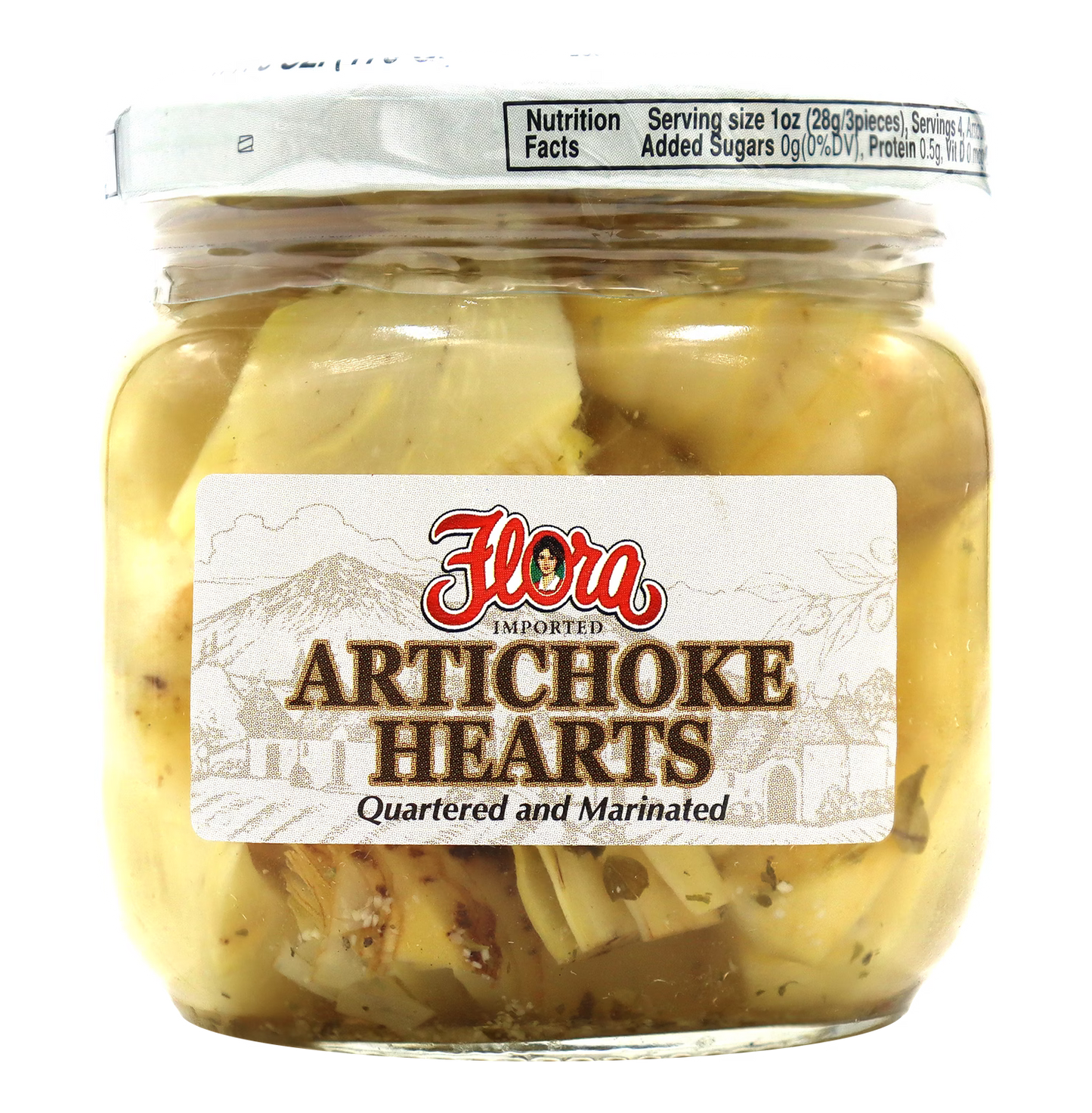Artichoke Hearts - Quartered and Marinated - 6 oz