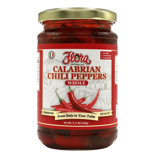 Calabrian Chili Peppers - Whole - 9.17 oz