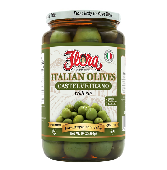 Castelvetrano Olives - With Pits - 19 oz