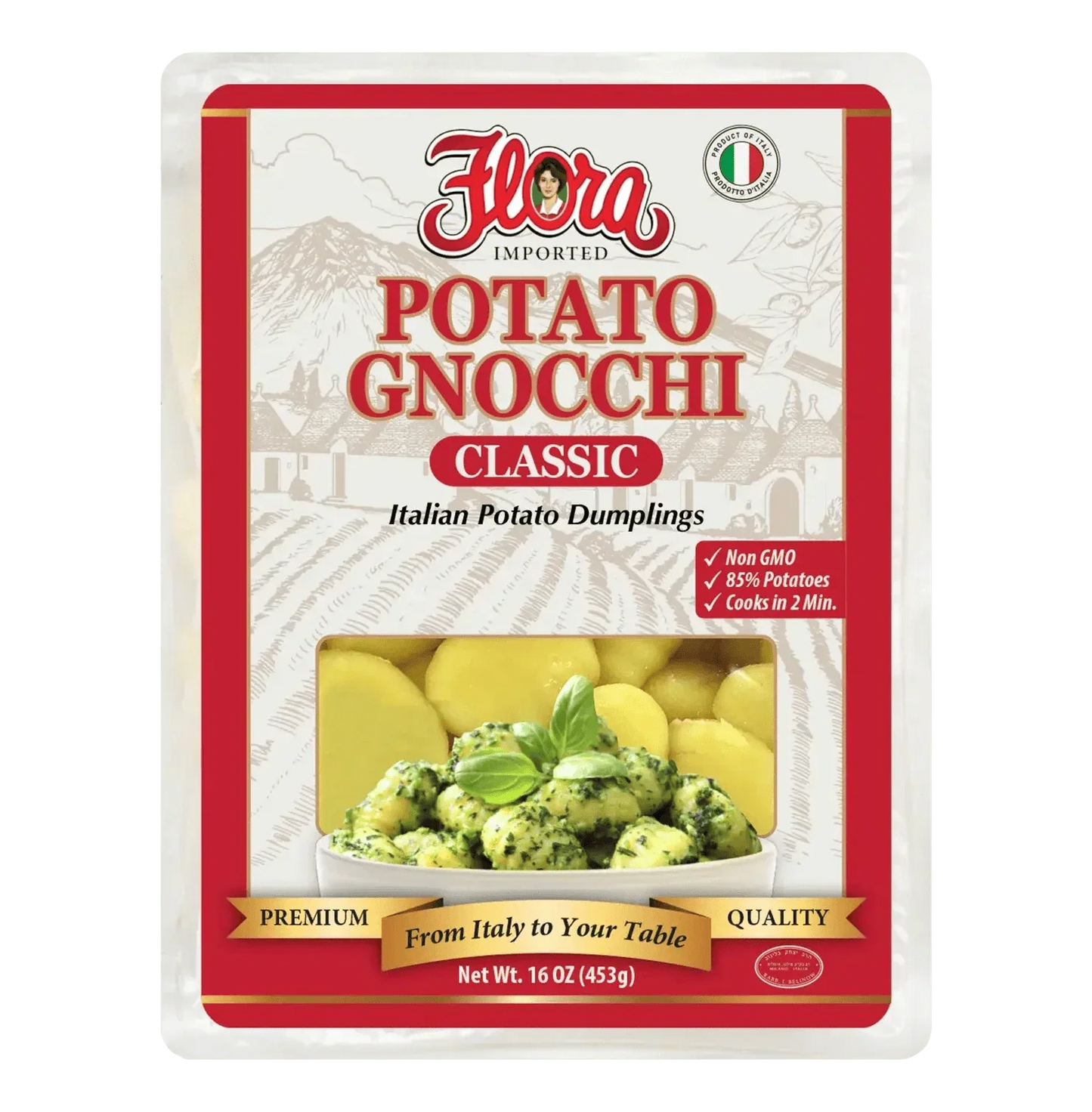 Potato Gnocchi - Classic - 16 oz
