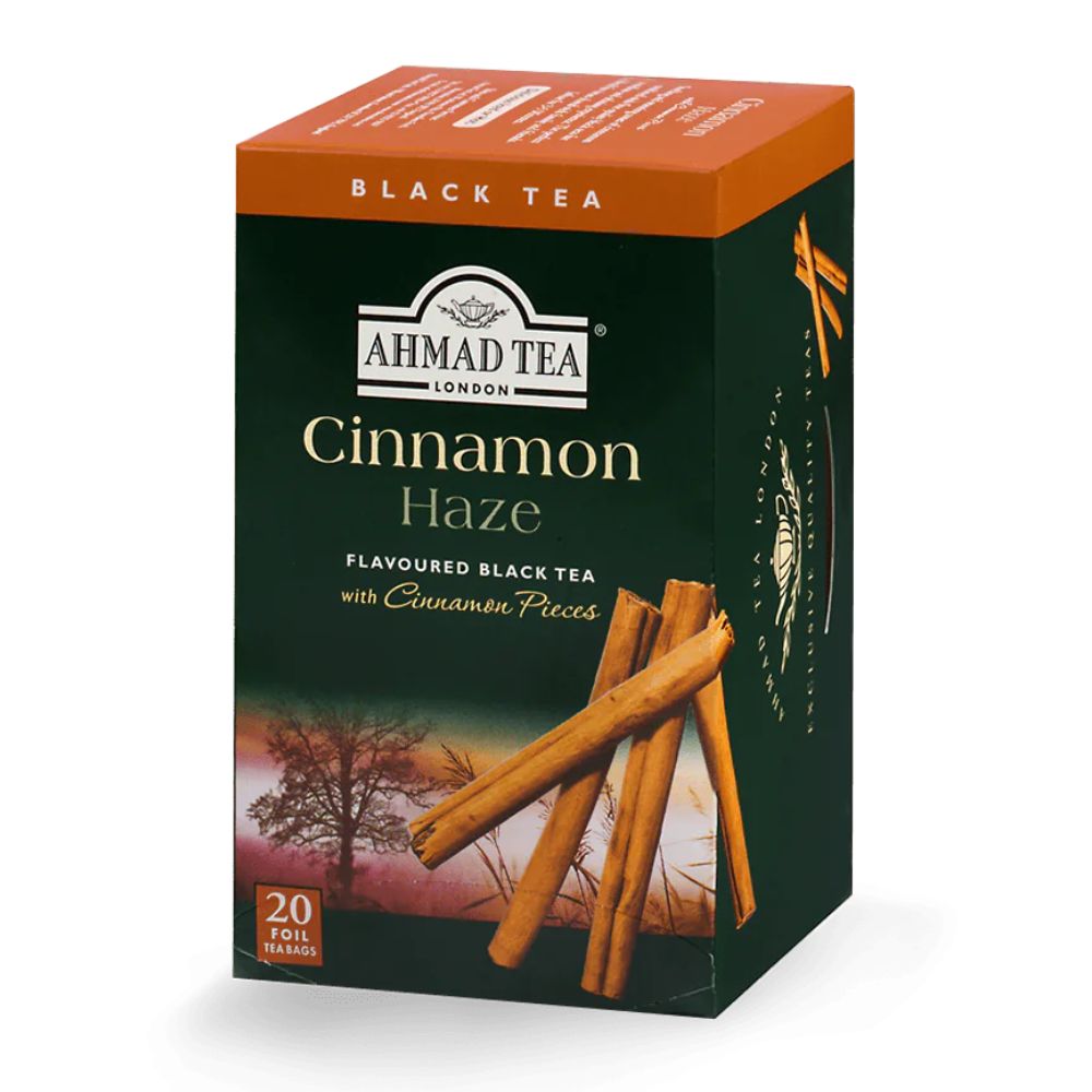 Ahmad Cinnamon Haze Black Tea 20 foil tea bags