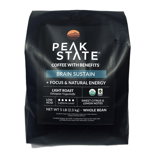 [FM] BRAIN SUSTAIN Light Roast - 5lb Whole Bean