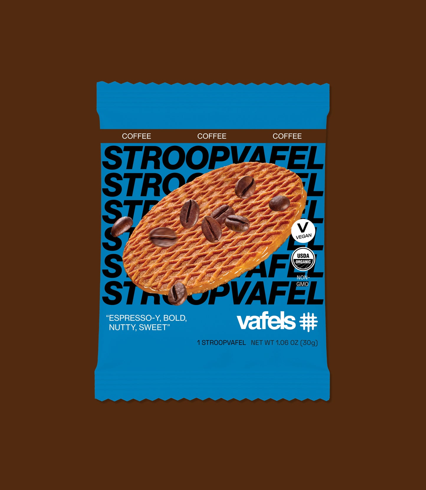 Coffee Stroopvafels - Box of 12 - New Blue Packaging!!
