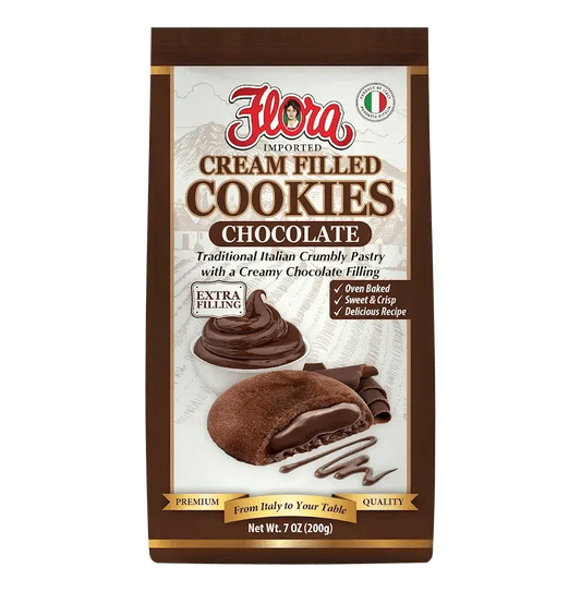 Cream Filled Cookies - Chocolate - 7.07 oz