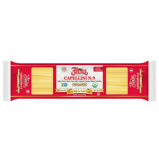 Capellini Pasta No. 9 - Organic - 16.02 oz