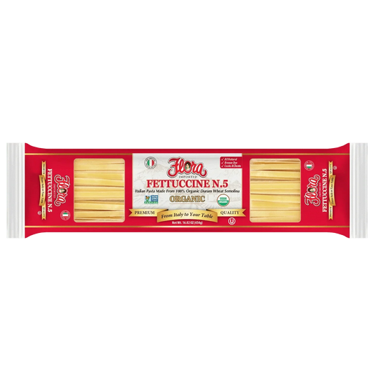 Fettuccine Pasta No. 5 - Organic - 16.02 oz