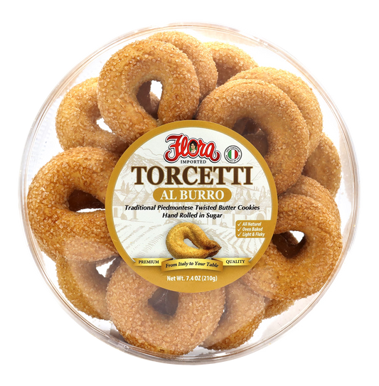 Torcetti Butter Cookies - Al Burro - 7.4 oz