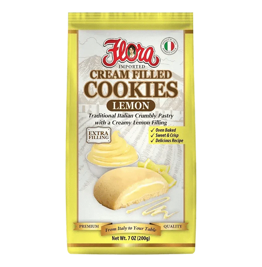 Cream Filled Cookies - Lemon - 7.07 oz
