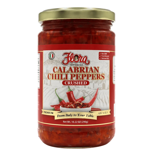Calabrian Chili Peppers - Crushed - 10.22 oz