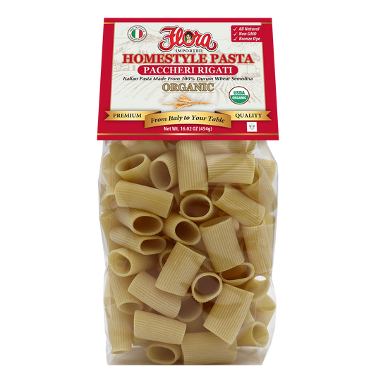 Homestyle Paccheri Rigati Pasta - Organic - 16.02 oz