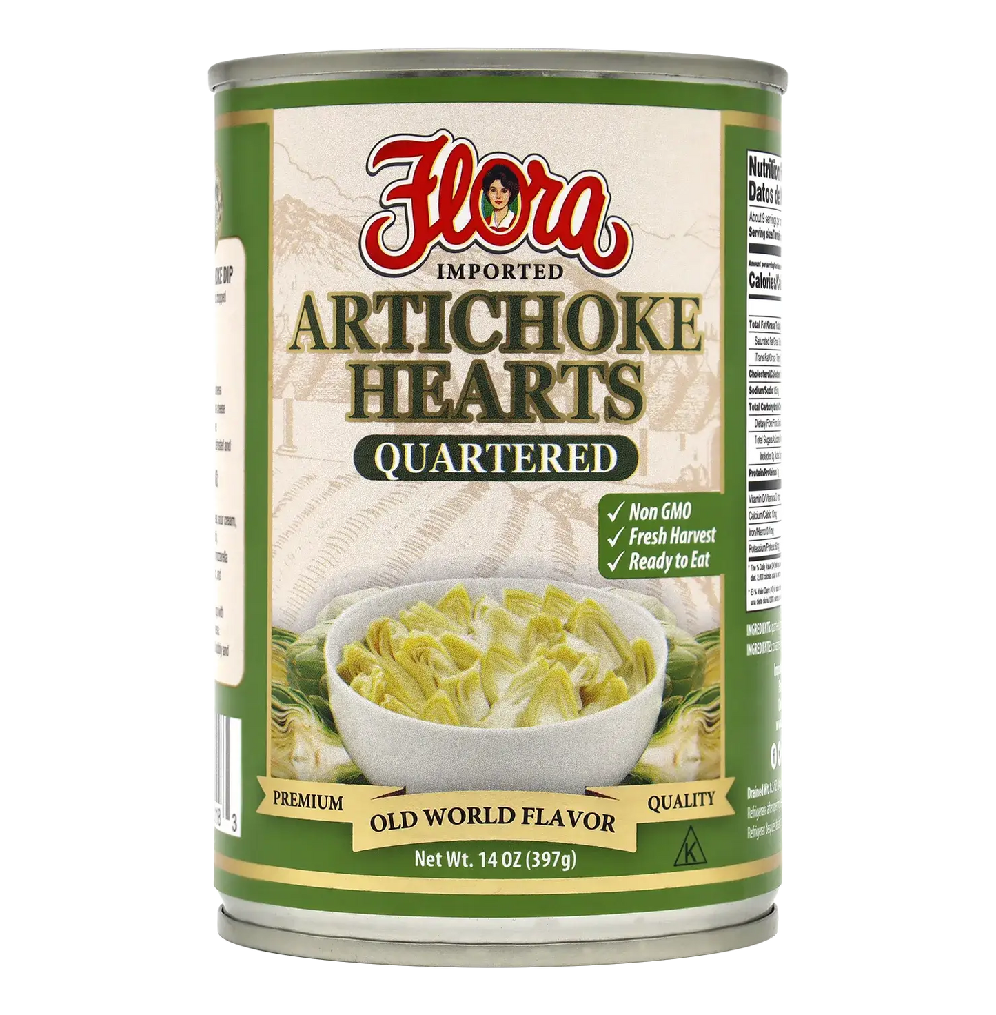 Artichoke Hearts - Quartered - 14 oz