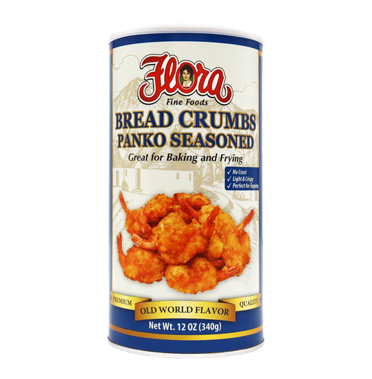Bread Crumbs - Panko Seasoned - 12 oz