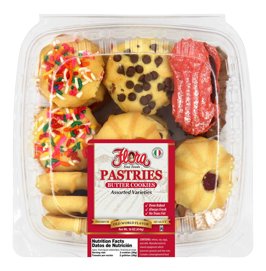 Butter Cookies - Assorted Varieties - 16 oz