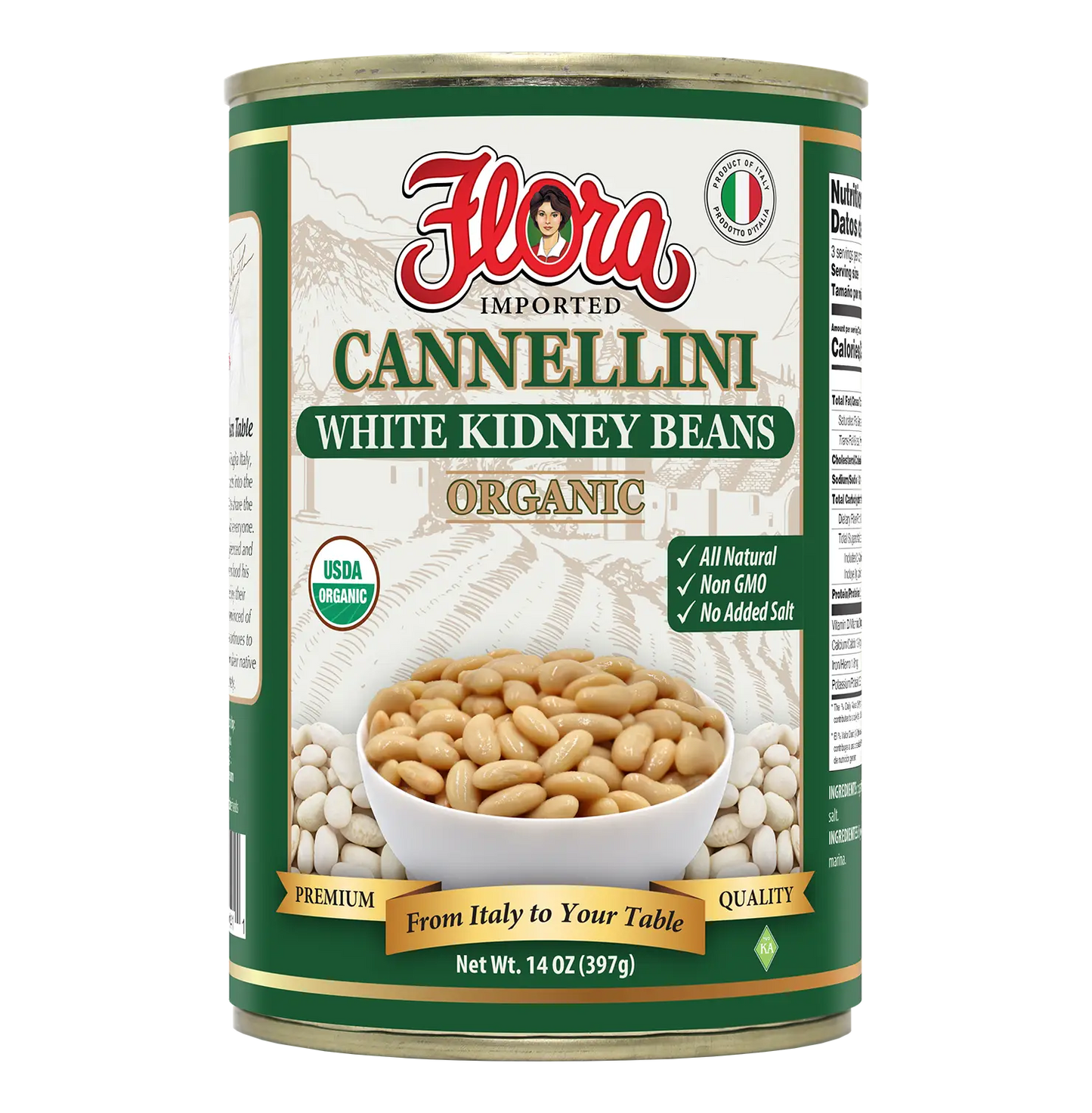 Cannellini Beans - Organic - 14 oz