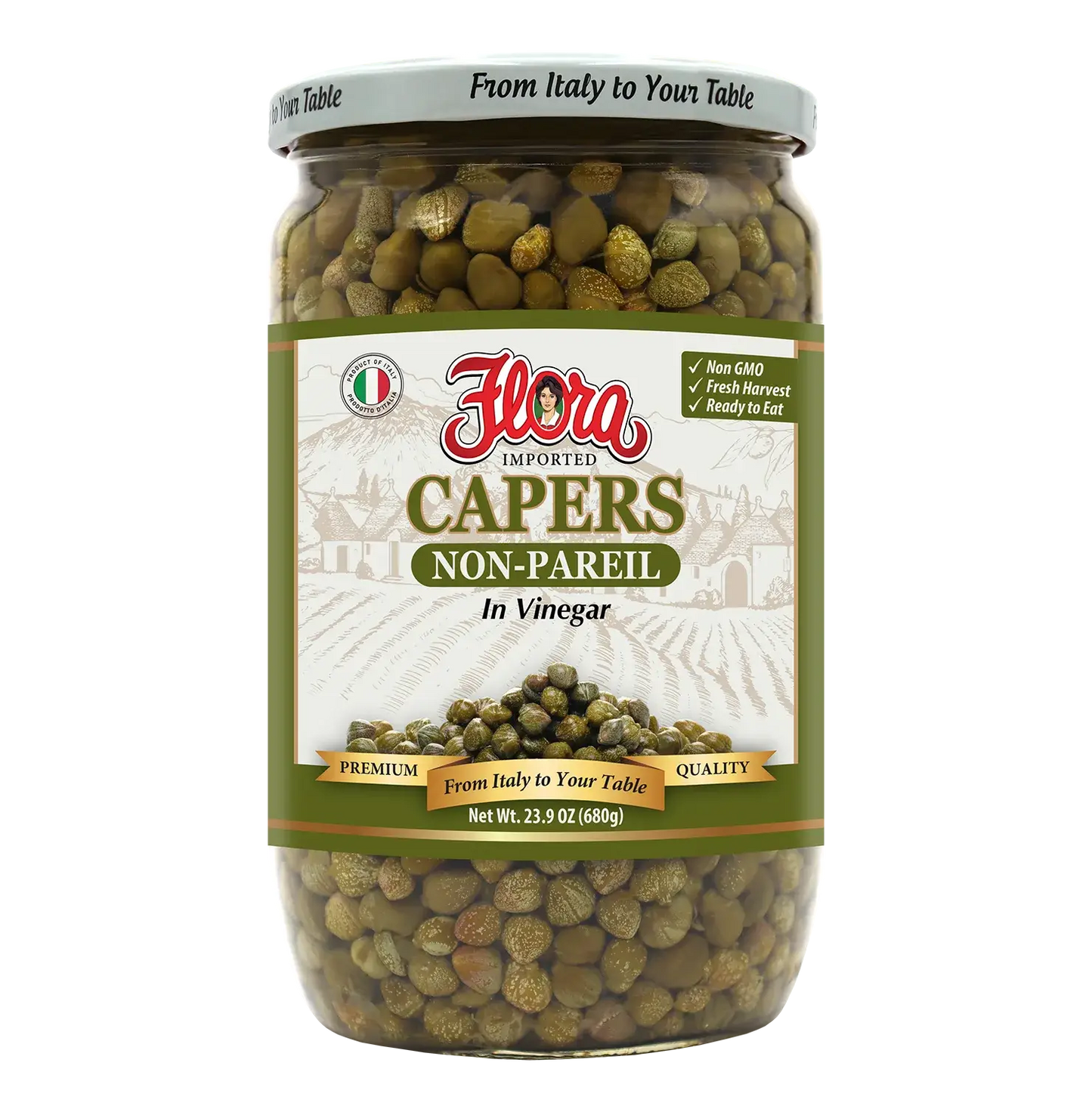 Capers - Non-Parell In Vinegar - 23.9 oz