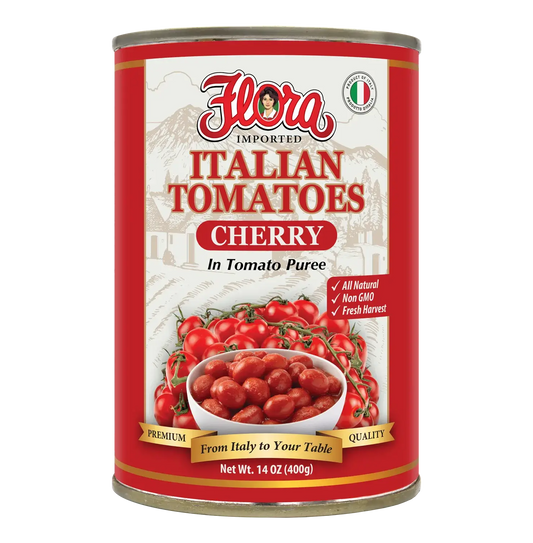 Cherry Tomatoes - In Tomato Puree - 14 oz