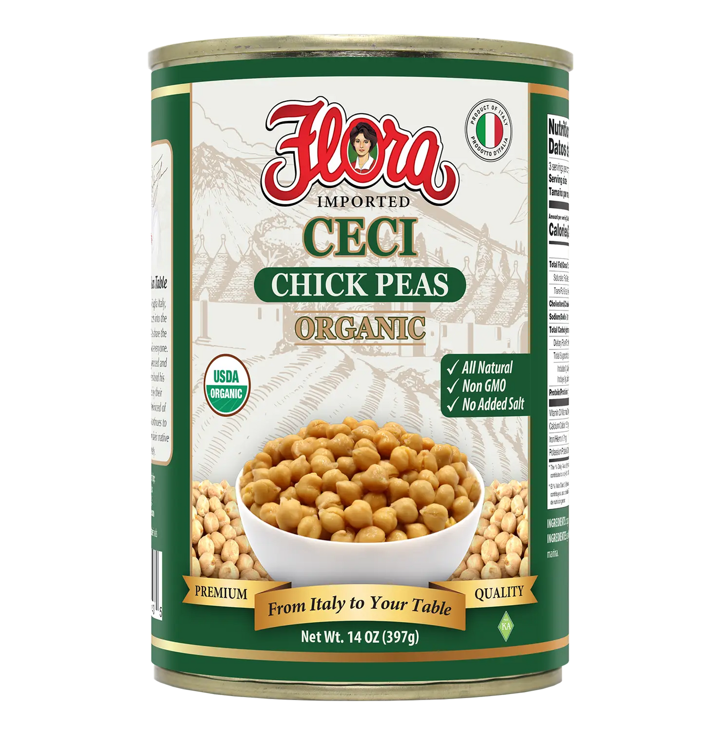 Chick Chick Peas - Organic - 14 oz