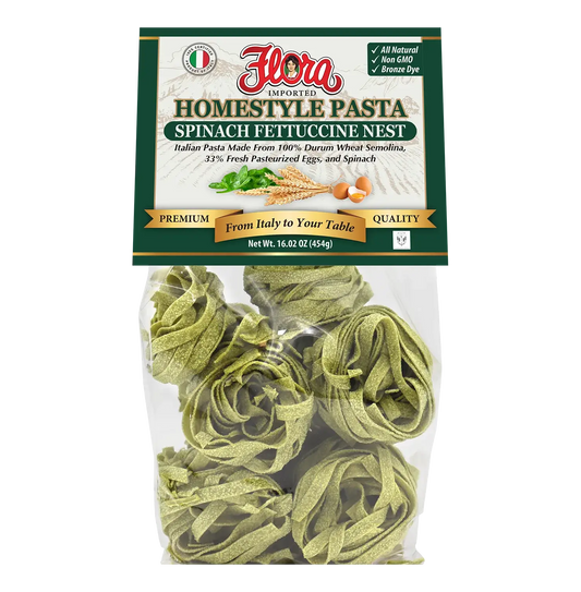 Homestyle Spinach Fettuccine Pasta Nest - 16.02 oz