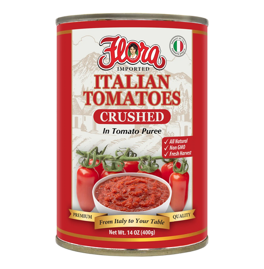 Italian Crushed Tomatoes - In Tomato Puree - 14 oz