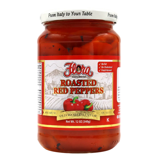 Roasted Red Peppers - 12 oz