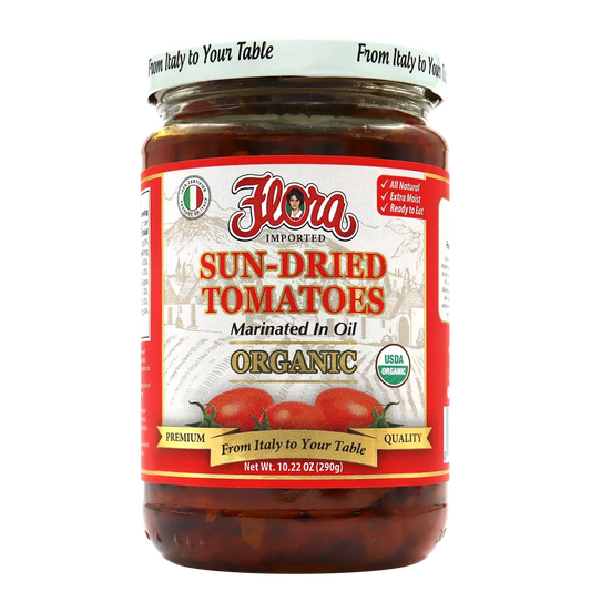 Sun-Dried Tomatoes - Marinated In Oil Organic - 10.22 oz