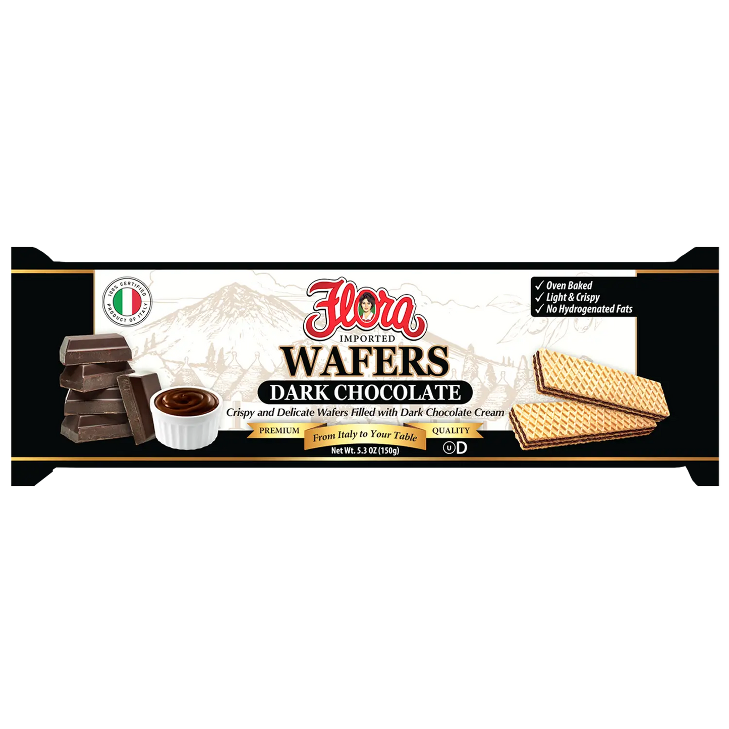 Wafers - Dark Chocolate - 5.3 oz