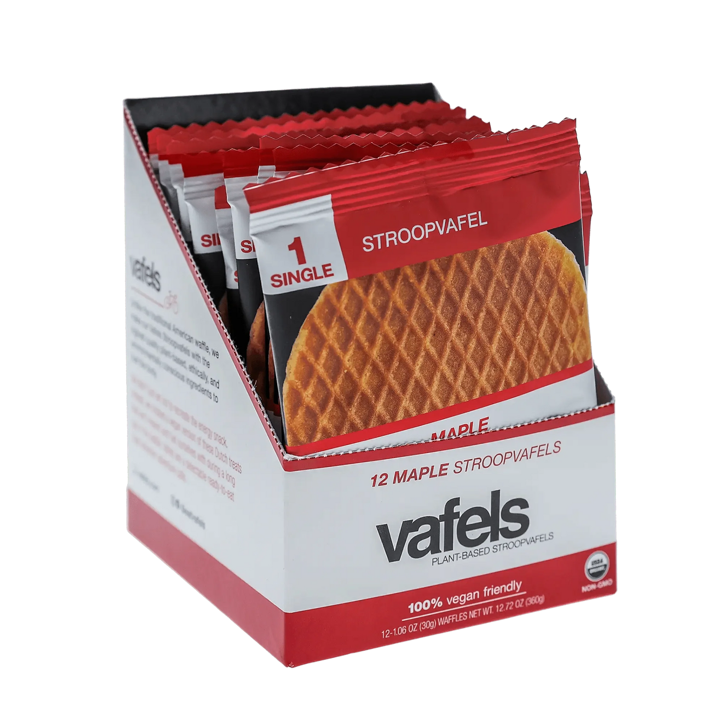 Maple Stroopvafels - Box of 12 - New Blue Packaging!!